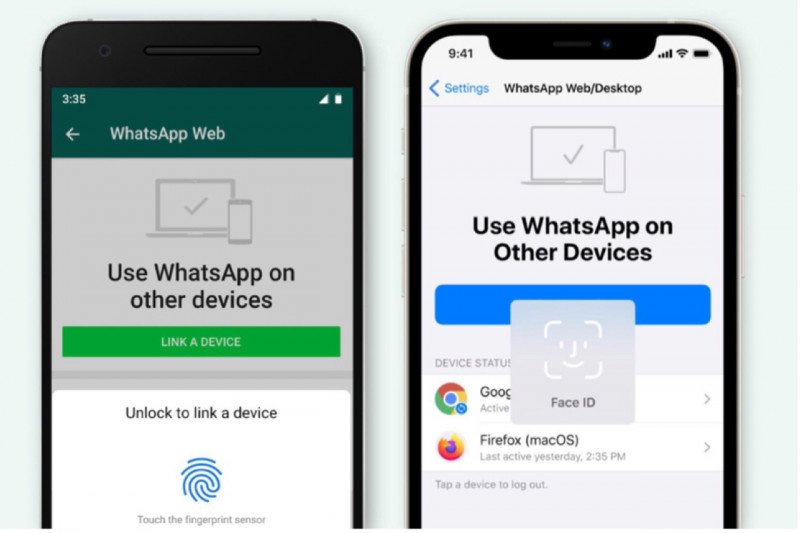 WhatsApp Tambah Autentikasi Biometrik untuk Masuk ke Desktop