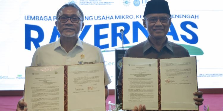 Diperlukan 4 Pilar Peningkatan Daya Saing UMKM, Kata Mendag Zulhas Saat Hadiri Rakernas UMKM Muhammadiyah