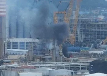 Kebakaran Kilang Pertamina Balikpapan