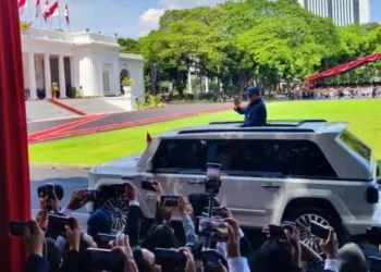 Presiden RI Prabowo Pamerkan MV3 Garuda Limousine Kendaraan Kepresidenan