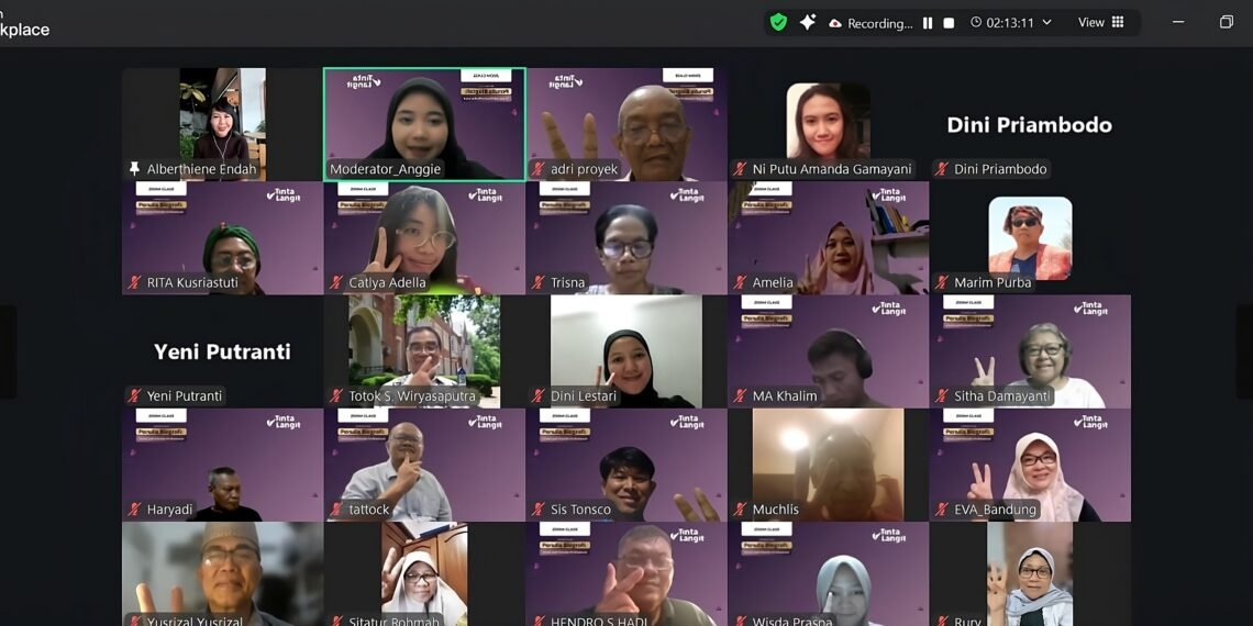 Kelas Penulis Biografi & Ghostwriter, 03 Desember 2025, Foto ; Istimewa